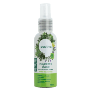 Desodorante Líquido 100% Natural 120ml Positiv.a