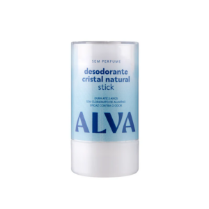 Desodorante Alva Stick Cristal Natural sem alumínio sem perfume 120g