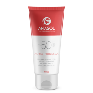 Protetor Solar Facial FPS 50 60g Anasol